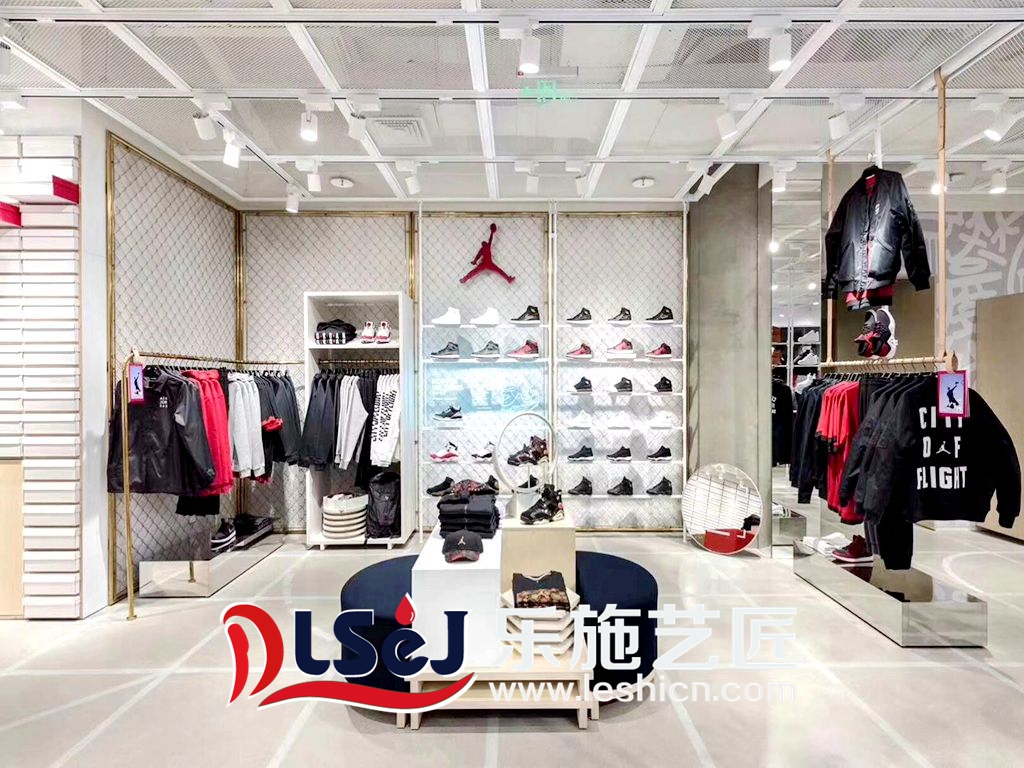 北京耐克店磨石地坪工程